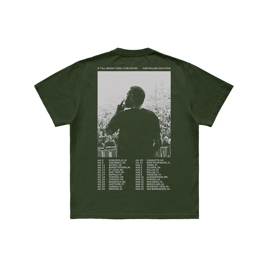 Post Malone - Smoking Tour T-Shirt