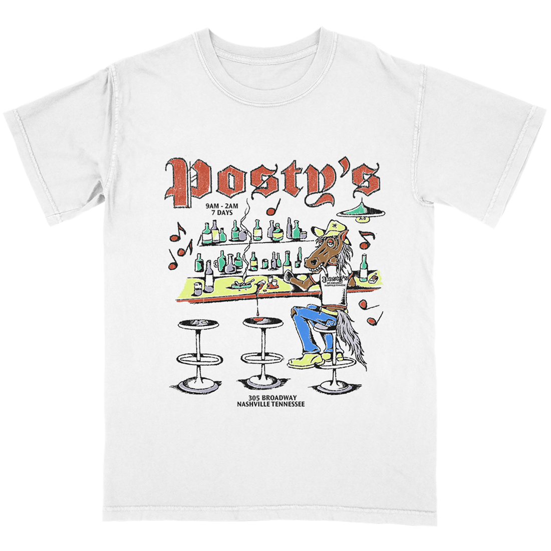 Post Malone - Lead a Horse to Posty's T-Shirt