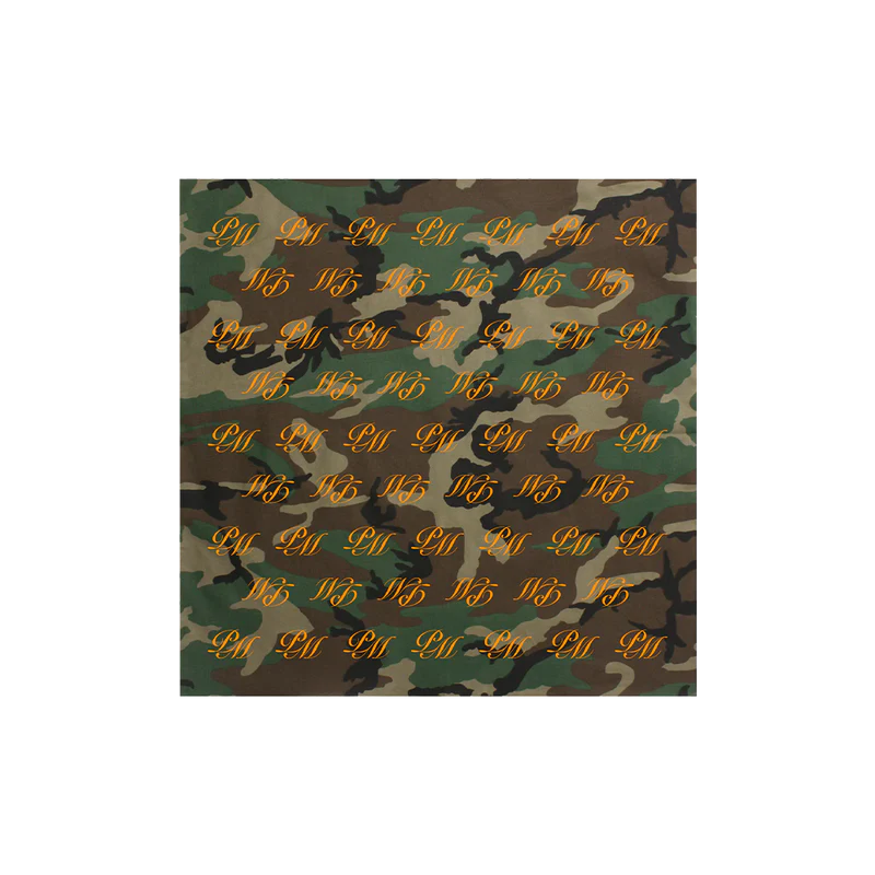 Post Malone - Monogram Camo Bandana