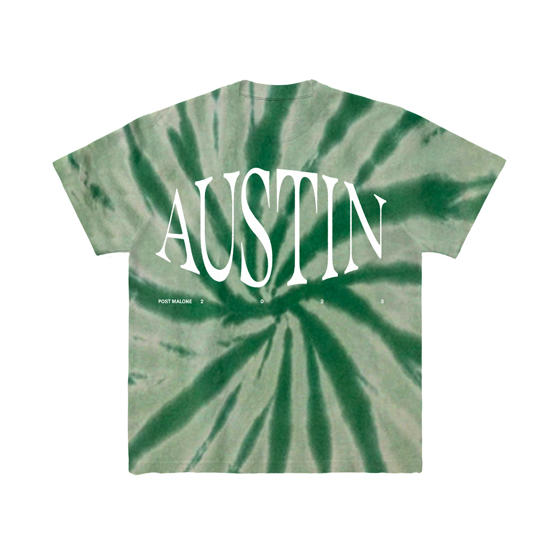 Post Malone - Austin Green Tie Dye T-Shirt