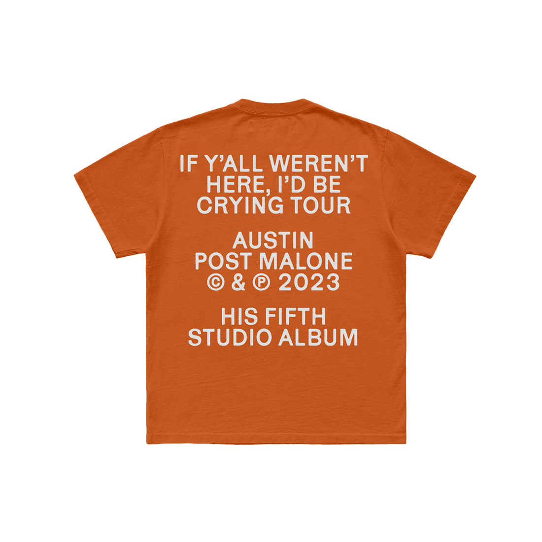 Post Malone - Keys Tour T-shirt